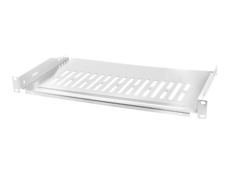 LogiLink Rack - Regal - Hellgrau, RAL 7035 - 1U - 48.3 cm (19")