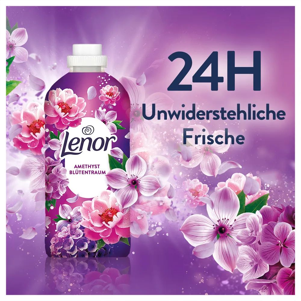 Lenor Amethyst Blütentraum Flasche - 882ml 