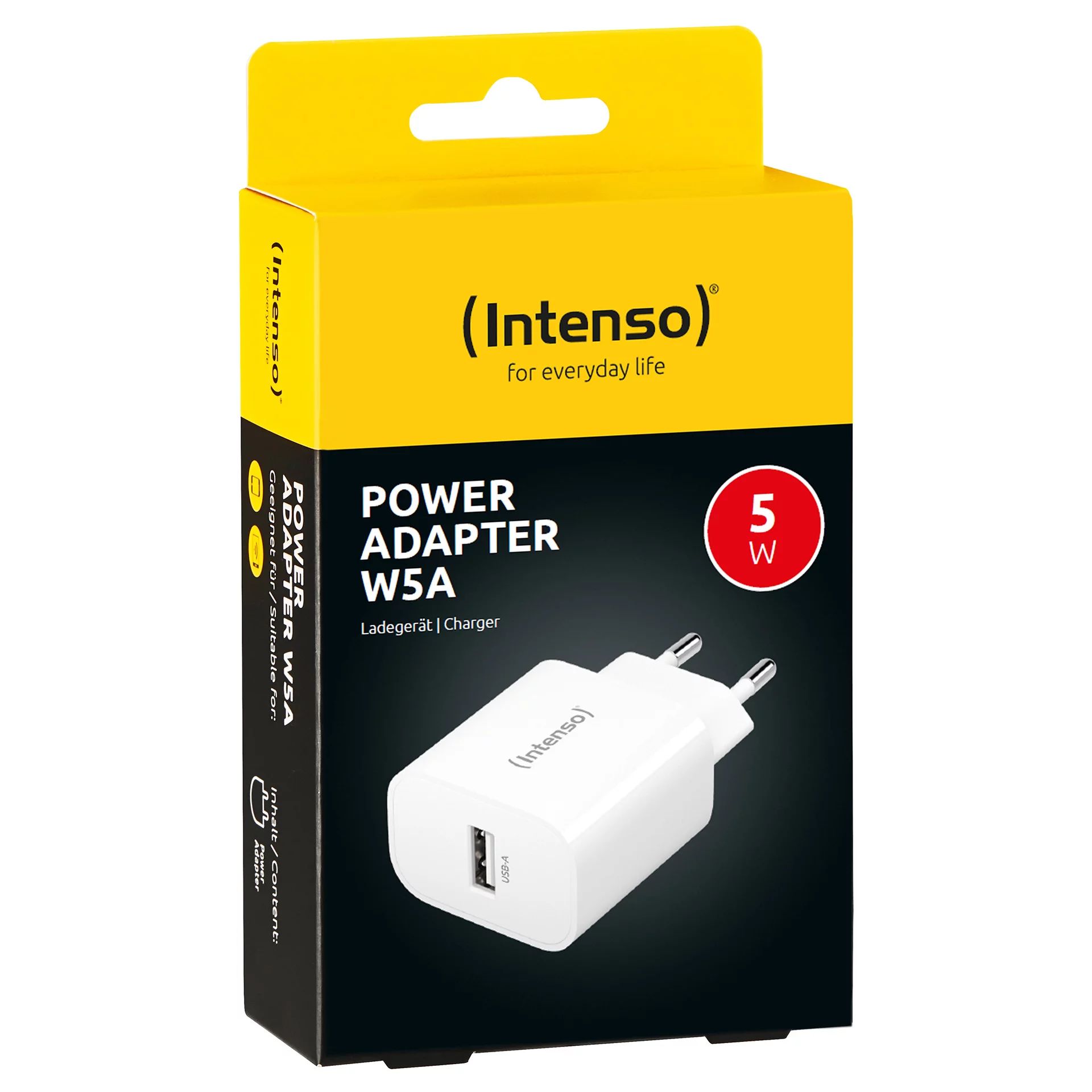 Intenso Power Adapter W5A Doppelpack