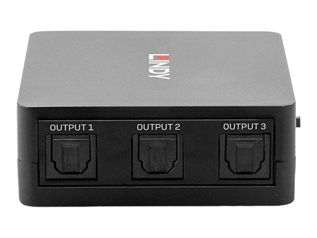 Lindy Audio-Splitter - 3 x TOSLINK - Desktop