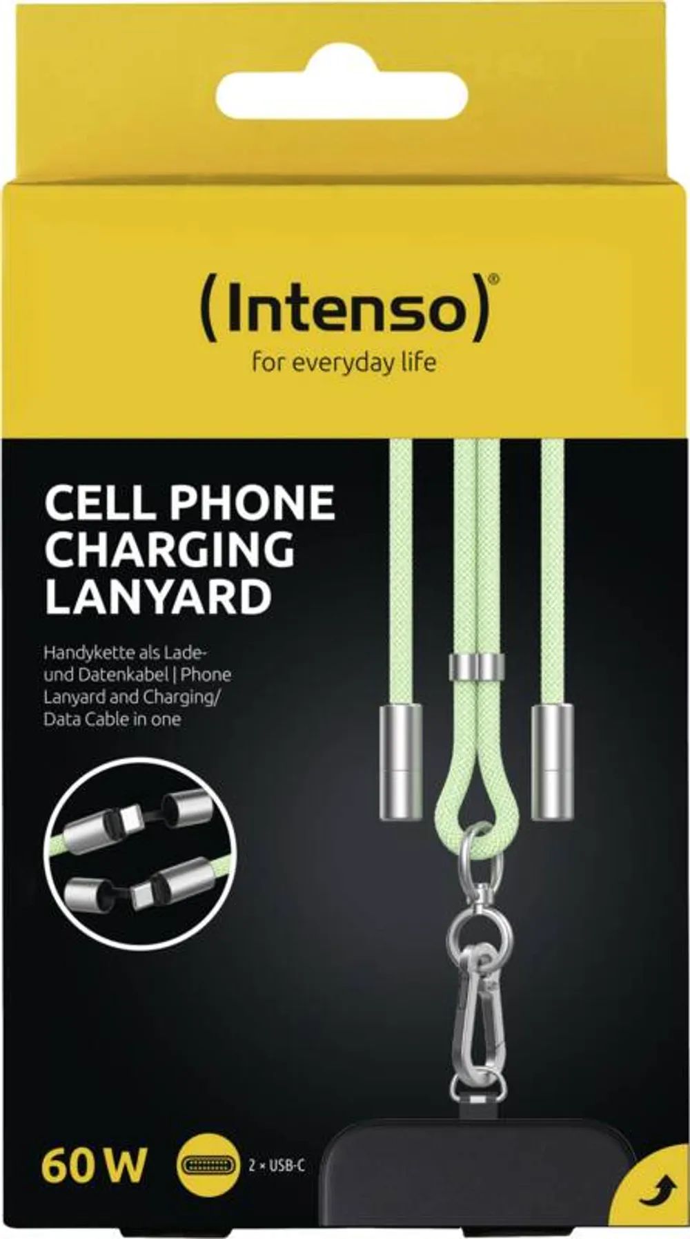 Intenso Cell Phone Charging Lanyard