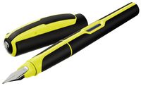 Pelikan Füller Style für Rechts- und Linkshänder, Neon Gelb, Feder M