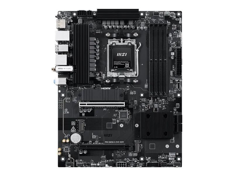 MSI Pro B850-S Evo WiFi B850 AM5 ATX - Mainboard - AMD Sockel AM5 (Ryzen Zen4)