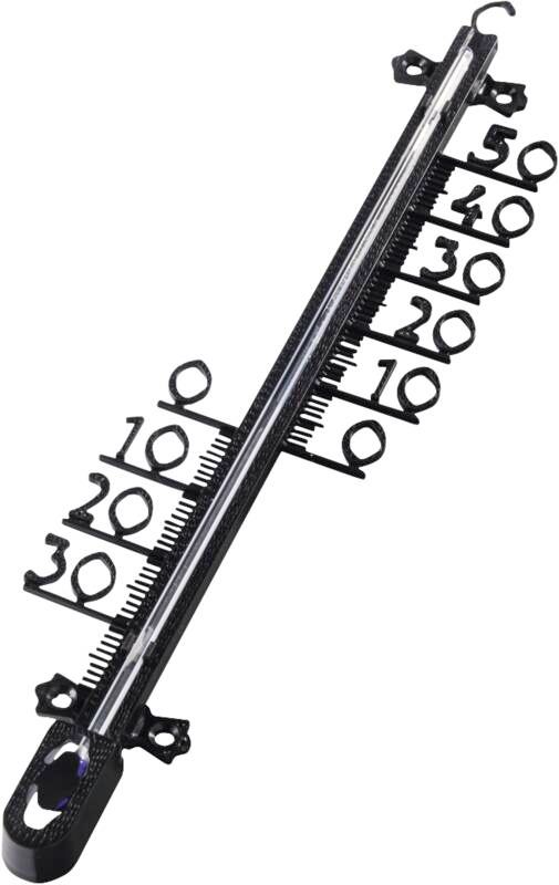 Hama 186405 Innen-/Außenthermometer, Baumst.