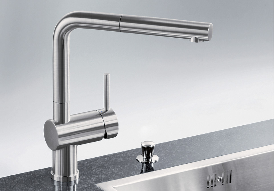 Blanco Linus-S mit Schlauchbrause chrom HD