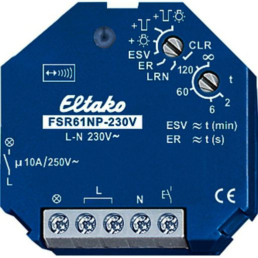 Eltako FUNKAKTOR STROMSTOß-SCHALTREL. / ELTAKO FSR61NP-230V 30100030