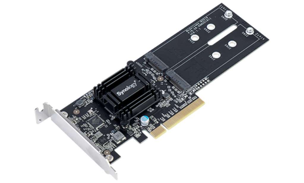 Synology M2D18 - Laufwerksschachtadapter - Erweiterungsschlitz auf 2 x M.2
