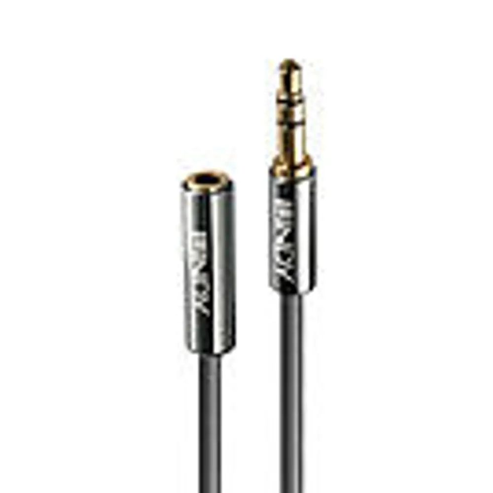 Lindy Cromo Line - Audioverlängerungskabel - mini-phone stereo 3.5 mm männlich zu mini-phone stereo 3.5 mm weiblich