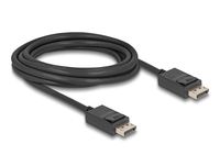 Delock DisplayPort Kabel 16K 30 Hz 8K 60 40 Gbps 3 m