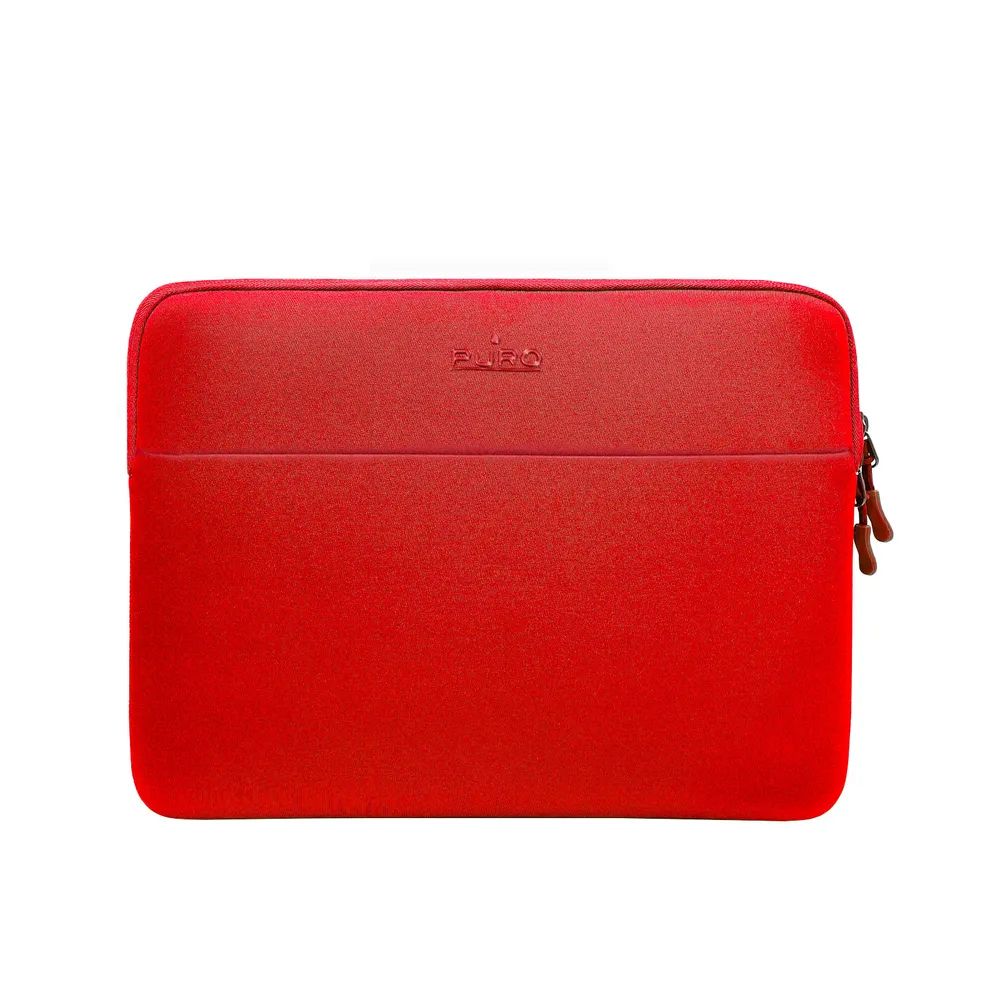 PURO SLEEVE POCKET Neopren-Sleeve für Notebooks 13", rot
