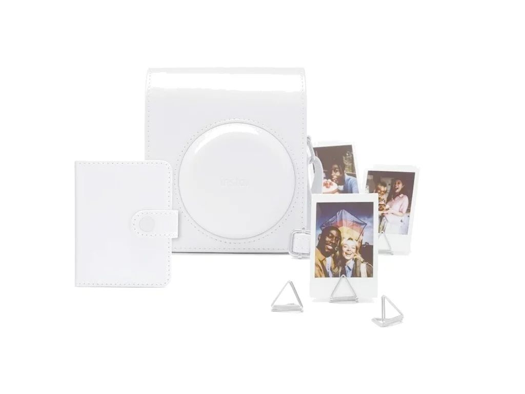 FUJIFILM INS MINI 13 ACCESSORY KIT - CLAY WHITE