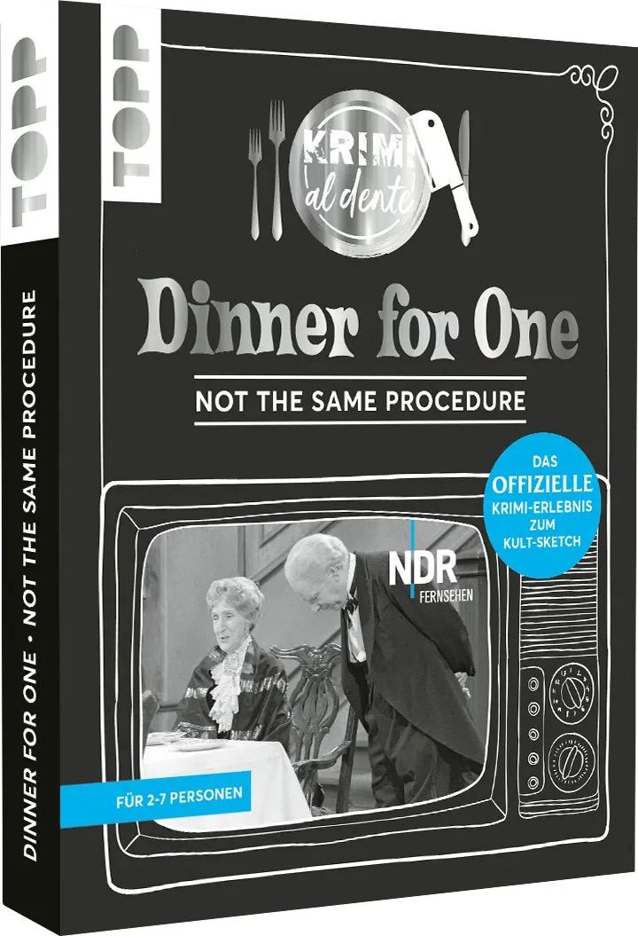 frechverlag GmbH Krimi al dente – Dinner for One: Not the
