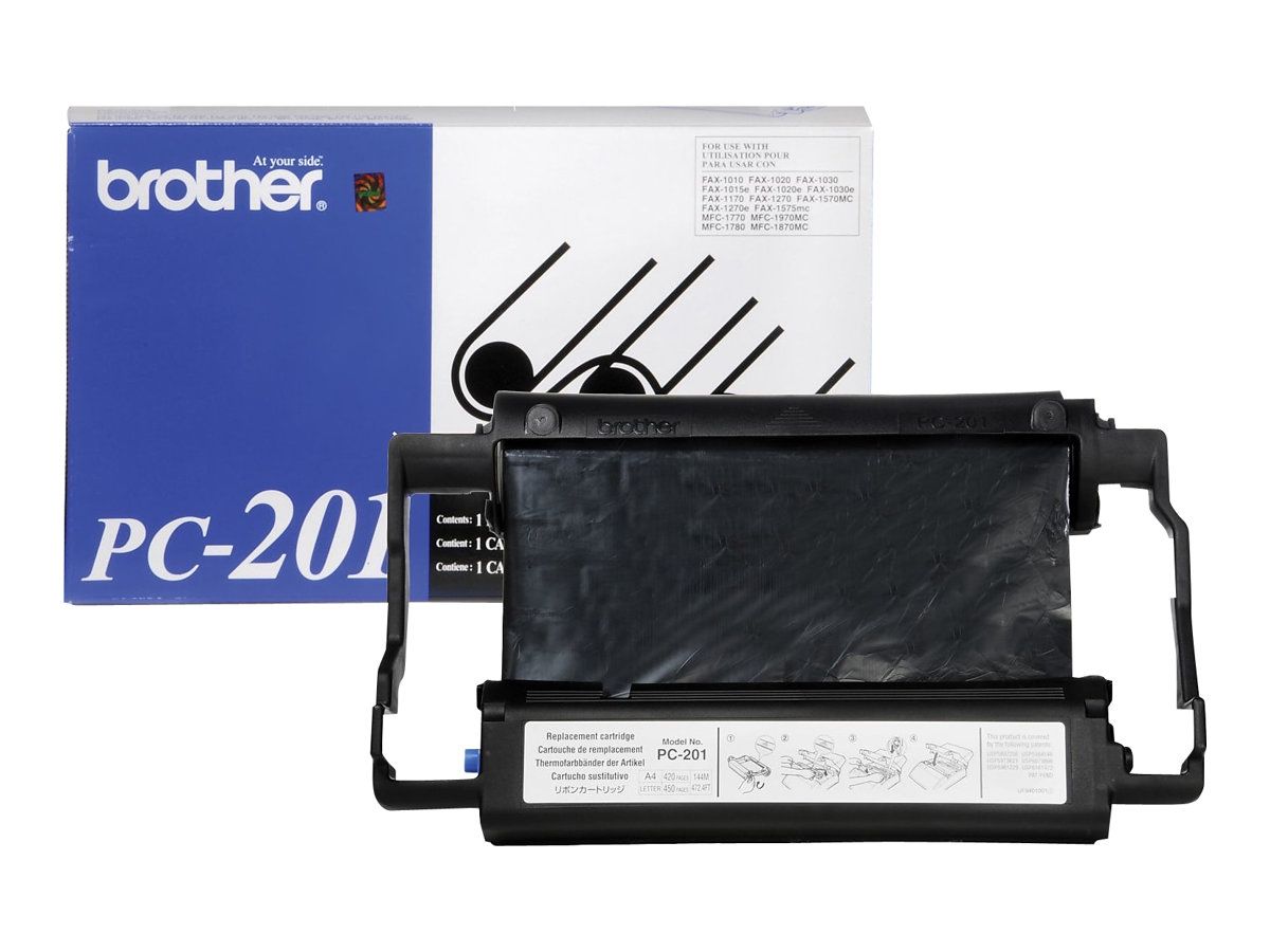 Brother PC201 - Schwarz - Farbband - für Brother MFC-1770, MFC-1780, MFC-1870, MFC-1970