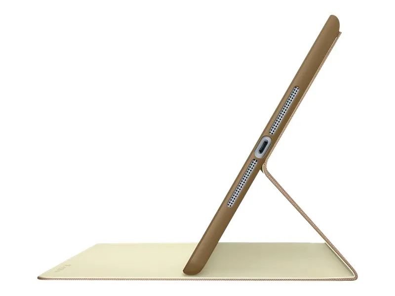Logitech Hinge - Schutzhülle - Polyester - hellbraun
