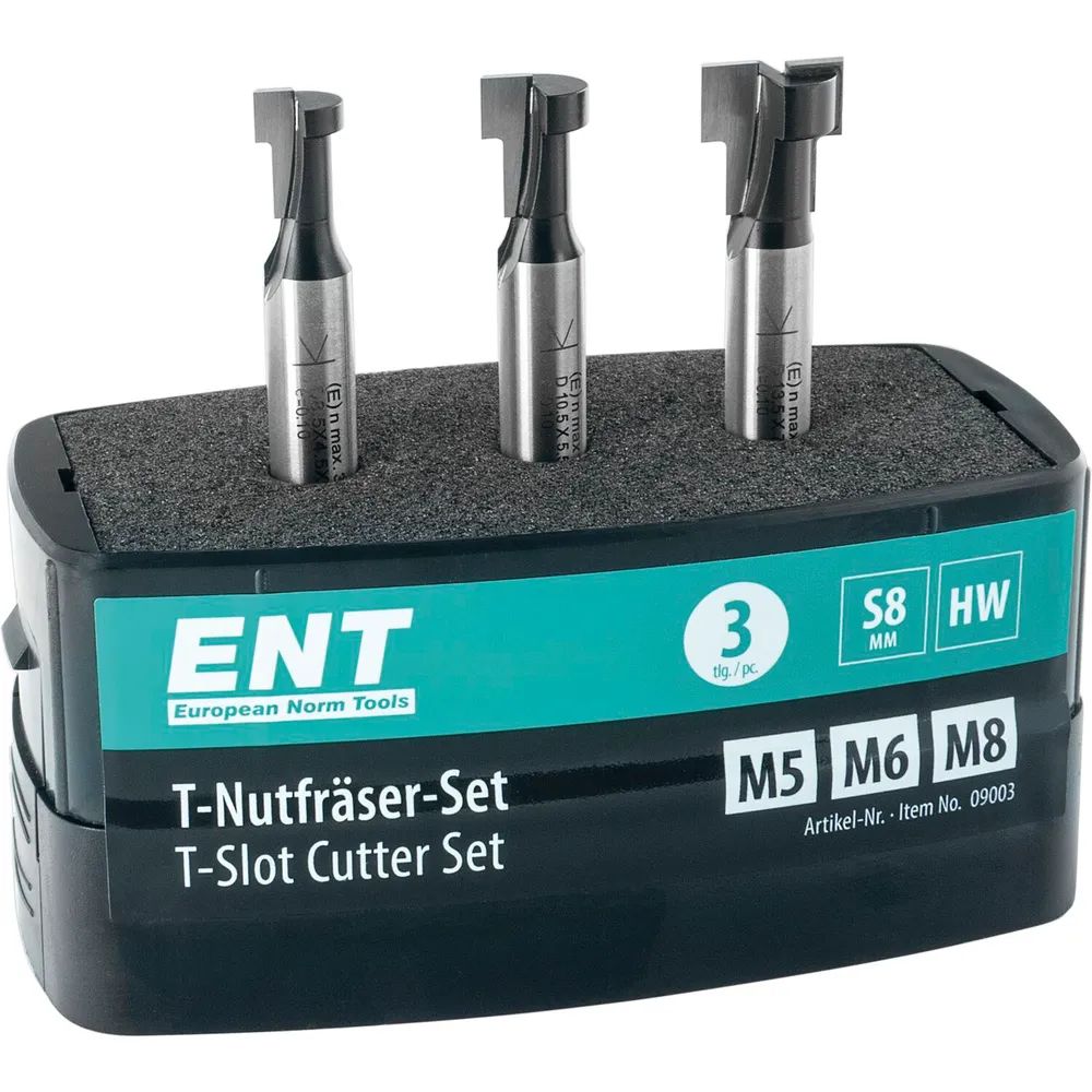 ENT Fräserkassette HW 3-teilig in Kunststoffbox