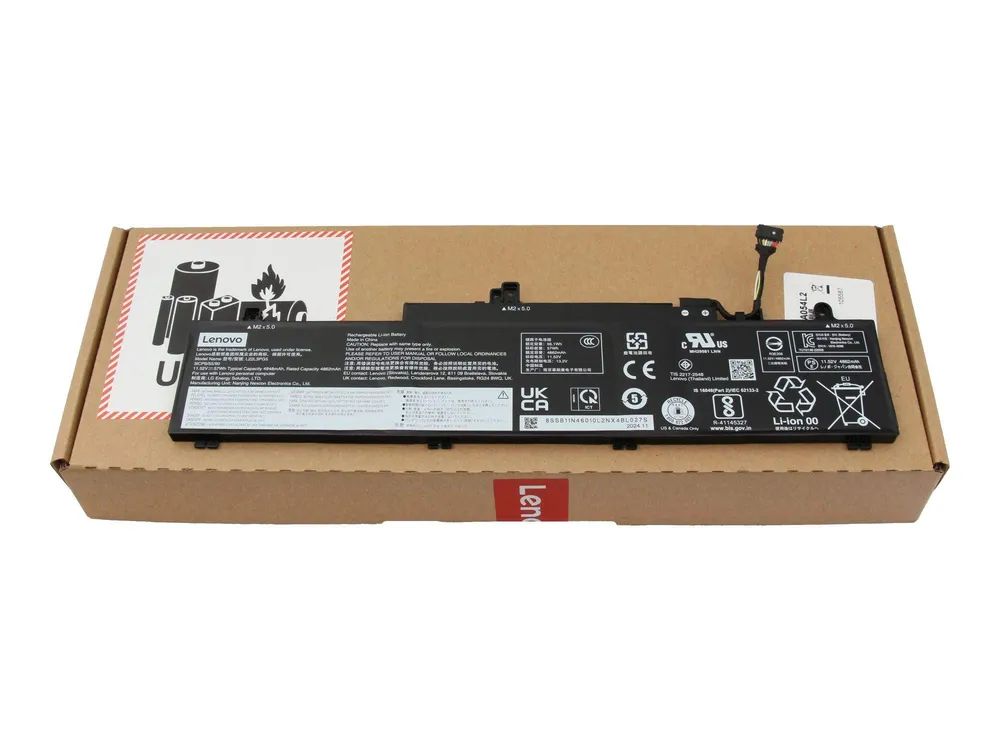 Lenovo 57Wh lithium-polymer battery for laptops - Batterie - 4.948 mAh