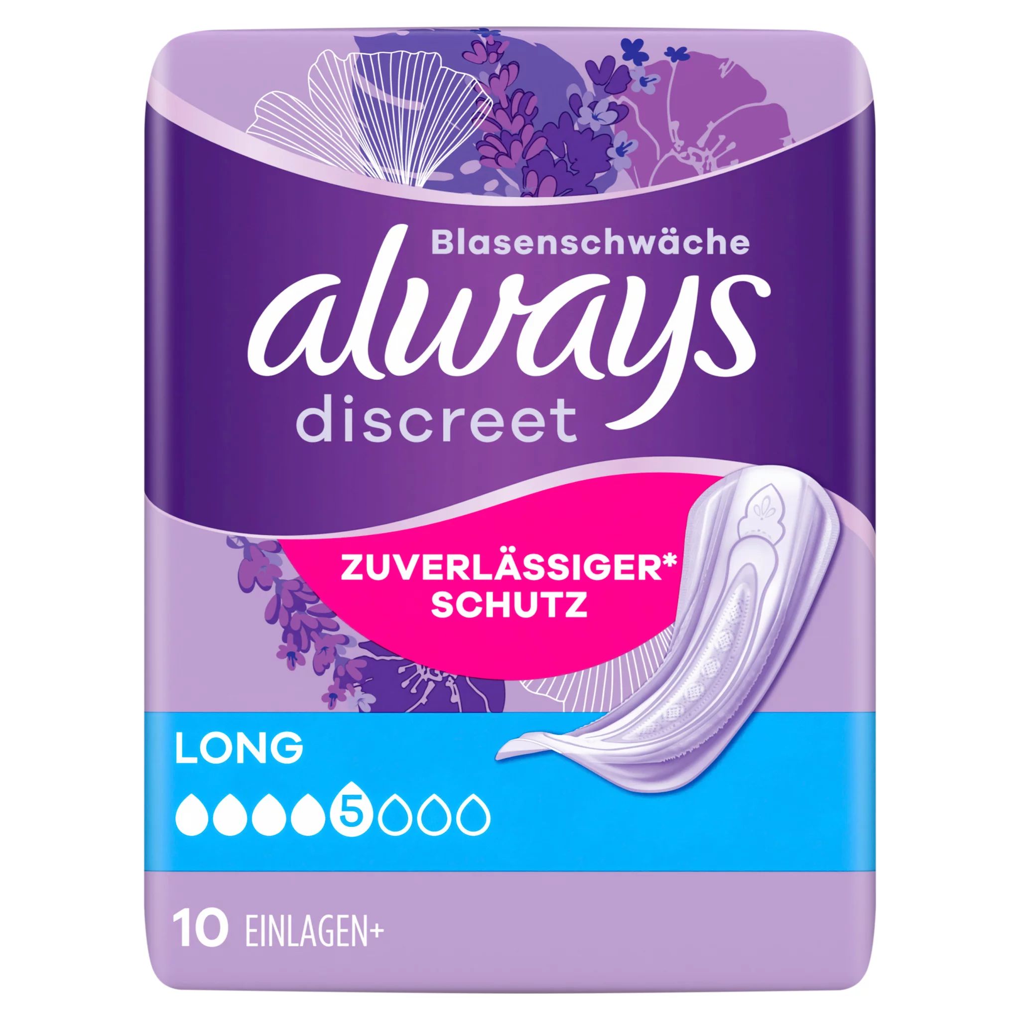 always Discreet Inkontinenz Long 10