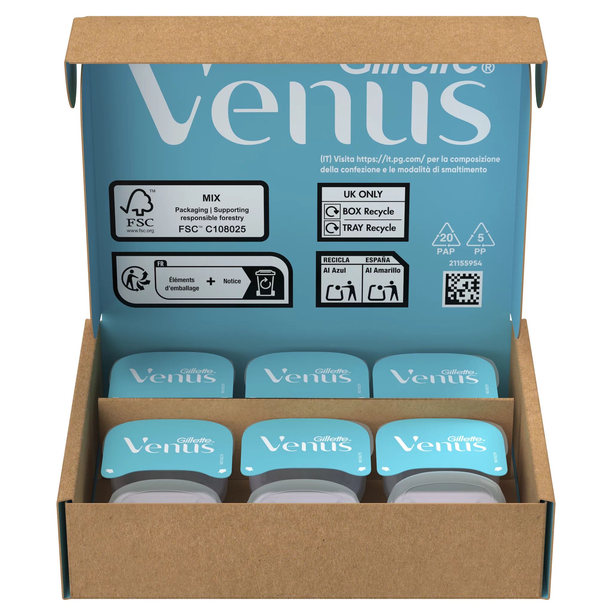 Gillette Venus Smooth Systemklingen 16er