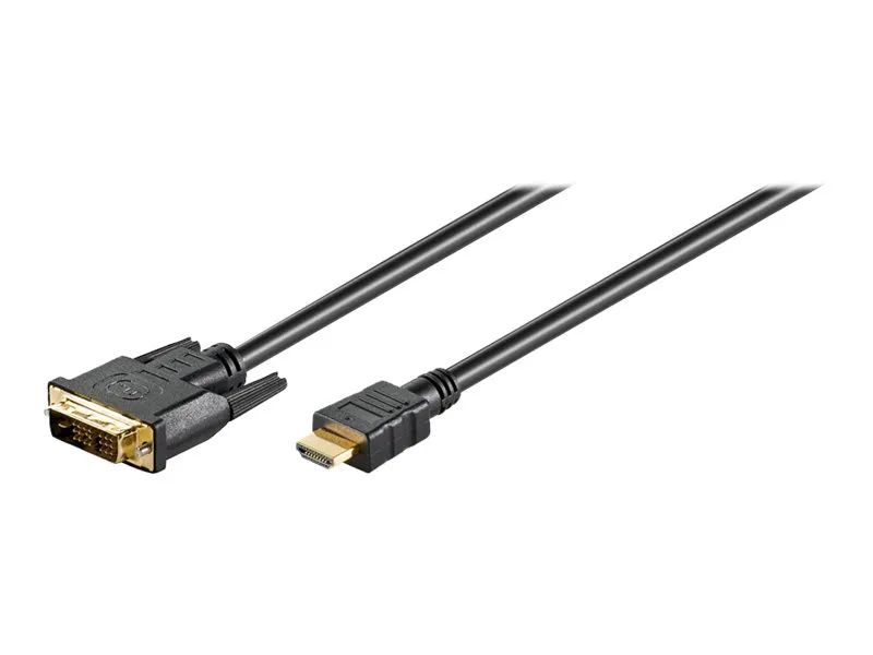 Goobay Adapterkabel - DVI-D männlich zu HDMI