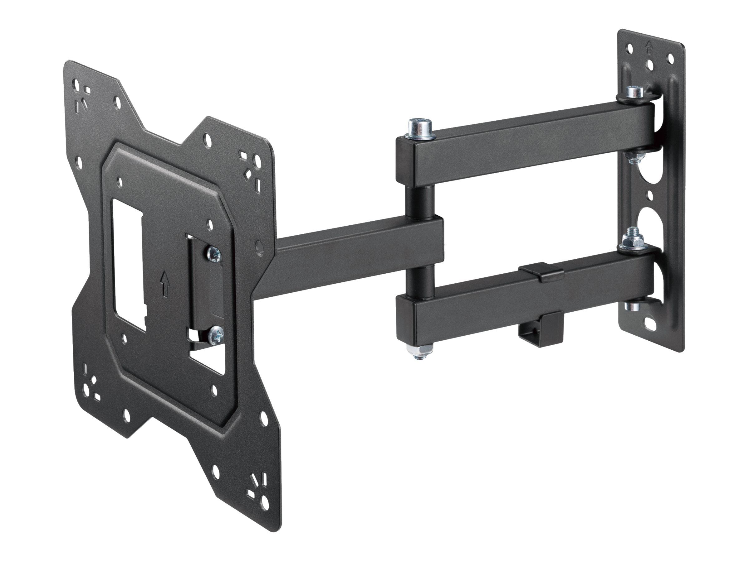 Vision Klammer - einstellbarer Arm - für LCD-Display - Stahl, kaltgewalzter Stahl - Schwarz - Bildschirmgröße: 50.8-127 cm (20"-50")