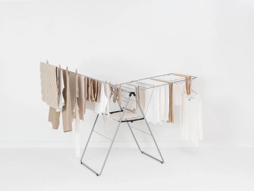 Brabantia HangOn-Wäscheständer, 25m - Metallic Grey