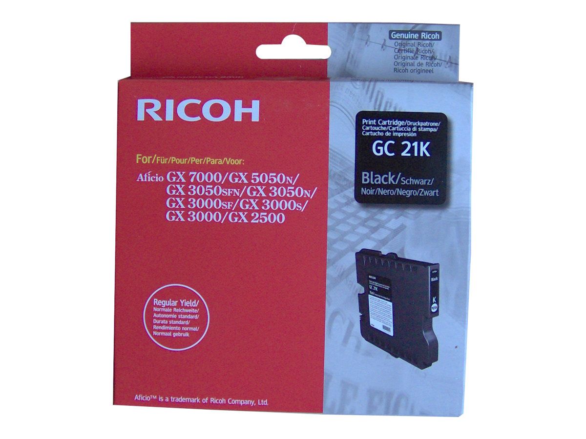 Ricoh GC 21K - Schwarz - Original - Tintenpatrone