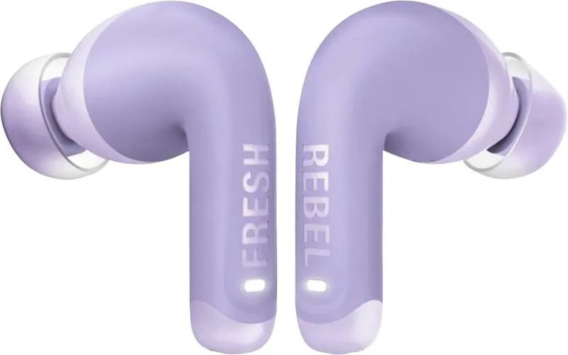 Fresh 'n Rebel Bluetooth®-Ohrhörer "Twins Fuse 2", TWS ANC mit My Sound App, Dreamy Lilac