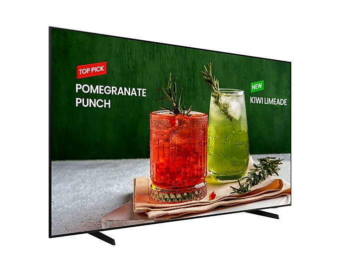 Samsung BE98D-H - 247.7 cm (98") Diagonalklasse BED-H Series LCD-TV mit LED-Hintergrundbeleuchtung - Crystal UHD - Digital Signage - Smart TV - Tizen OS - 4K UHD (2160p)