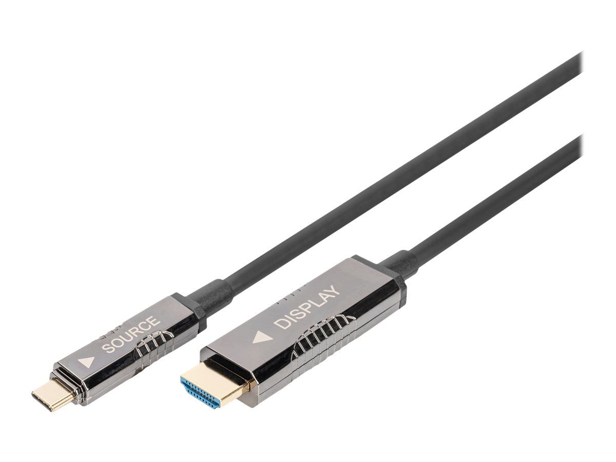 DIGITUS 4K USB Typ - C auf HDMI AOC Adapterkabel