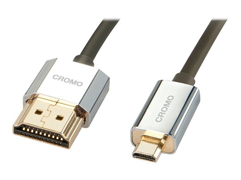 Lindy CROMO Slim High-Speed-HDMI-Kabel mit Ethernet