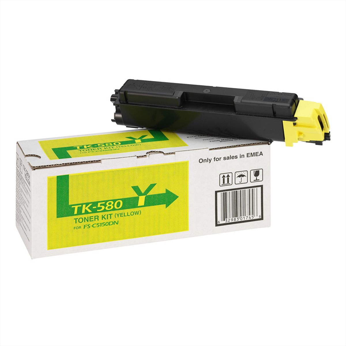 Kyocera TK 580Y - Gelb - original - Tonerpatrone