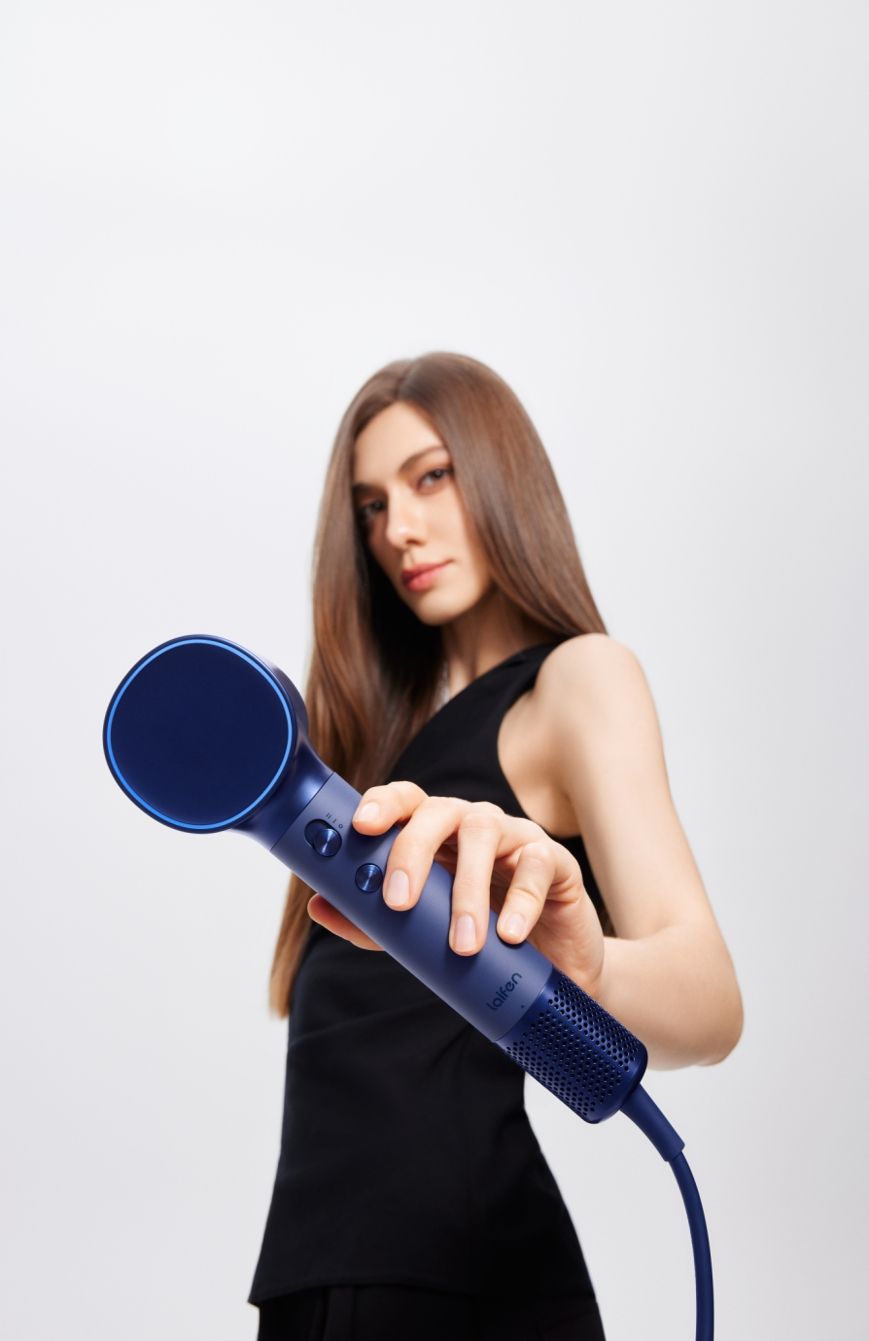 Laifen Neo Special High-Speed Hair Dryer inkl. Zubehör - Platium Blue