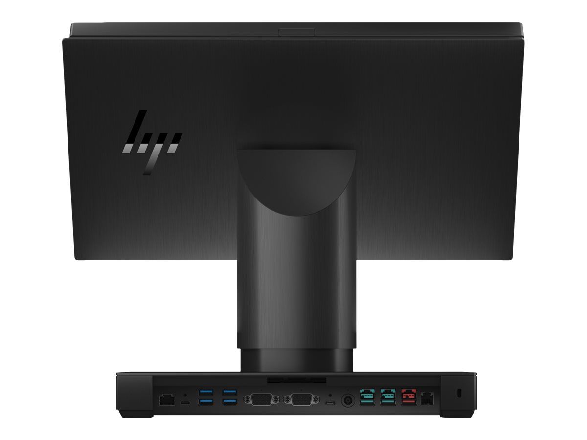 HP Engage One Pro - All-in-One (Komplettlösung) - 1 x Core i3 10100E / 3.2 GHz - RAM 8 GB - SSD 256 GB - NVMe, TLC - UHD Graphics 630 - 1GbE, Wi-Fi 6 - WLAN: Bluetooth 5.0, 802.11a/b/g/n/ac/ax - Win 10 IoT Enterprise 2019 LTSC 64-bit - Monitor: LED 3