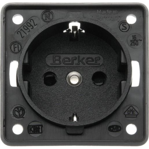 Berker SSTD EINSATZ SCHW. O.R. / BERKER MOBIL-R SSTD SCHWARZ 9418505