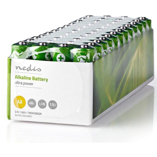 Nedis ALKALI-BATTERIE AA 1,5V 48STK / NEDIS BAAKLR648BX/48BOX BAAKLR648BX