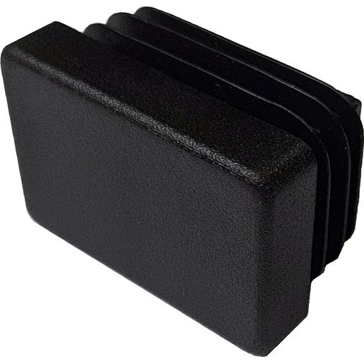 Licatec CKA ENDSTÜCK 30X20MM SCHWARZ / LICATE 61130 RAL9005 61130
