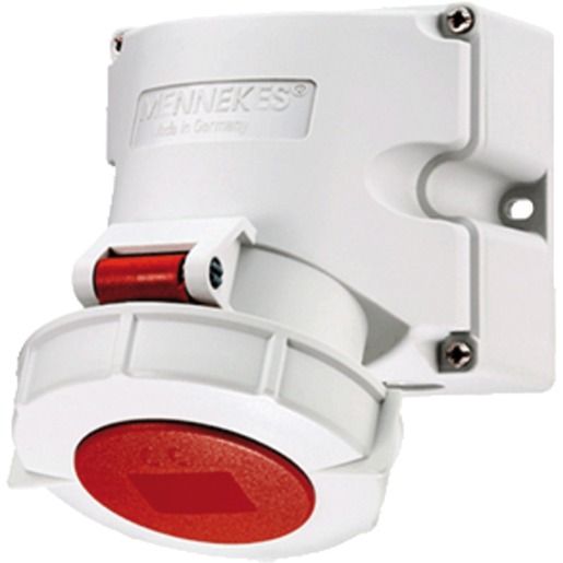 Mennekes CEE-WANDSTECKDOSE TWINCONTACT / MENNEK AM 9182 5X32A IP67 AM 9182