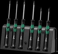 Wera 2052/6 Elektroniker Schraubendrehersatz+ Rack