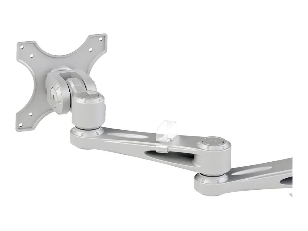Neomounts FPMA-D935D - Befestigungskit - Voll beweglich - für 2 LCD-Displays - Silber - Bildschirmgröße: 25.4-68.6 cm (10"-27")