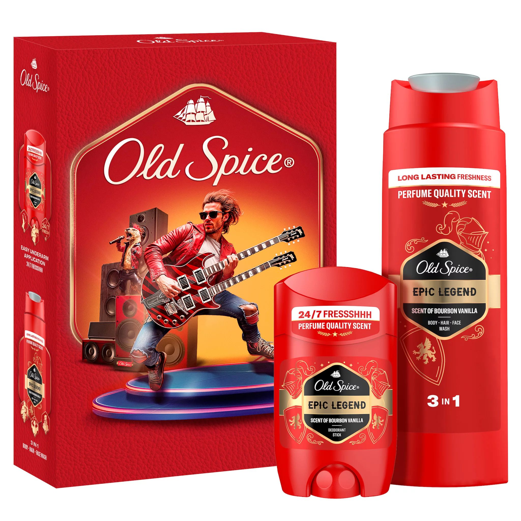 Old Spice Geschenkset Music Epic Legend (Stick, SG)