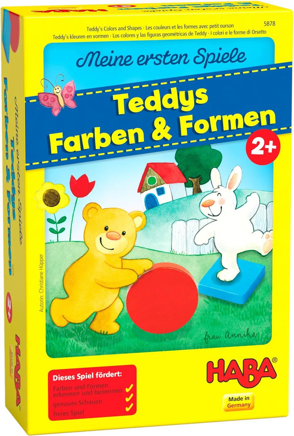 Habermaass GmbH & Co. KG Meine ersten Spiele - Teddys Farben und