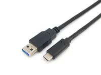 Equip USB 3.2 Gen 1 Typ A auf Typ C Kabel - M/M - 2.0 m - 2 m - USB A - USB C - USB 3.2 Gen 1 (3.1 Gen 1) - 5 Gbit/s - Schwarz