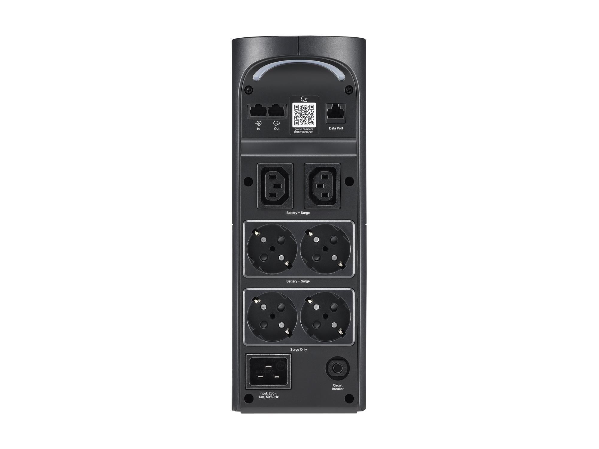 APC Back-UPS Pro - USV - Tower, RGB-Leuchten