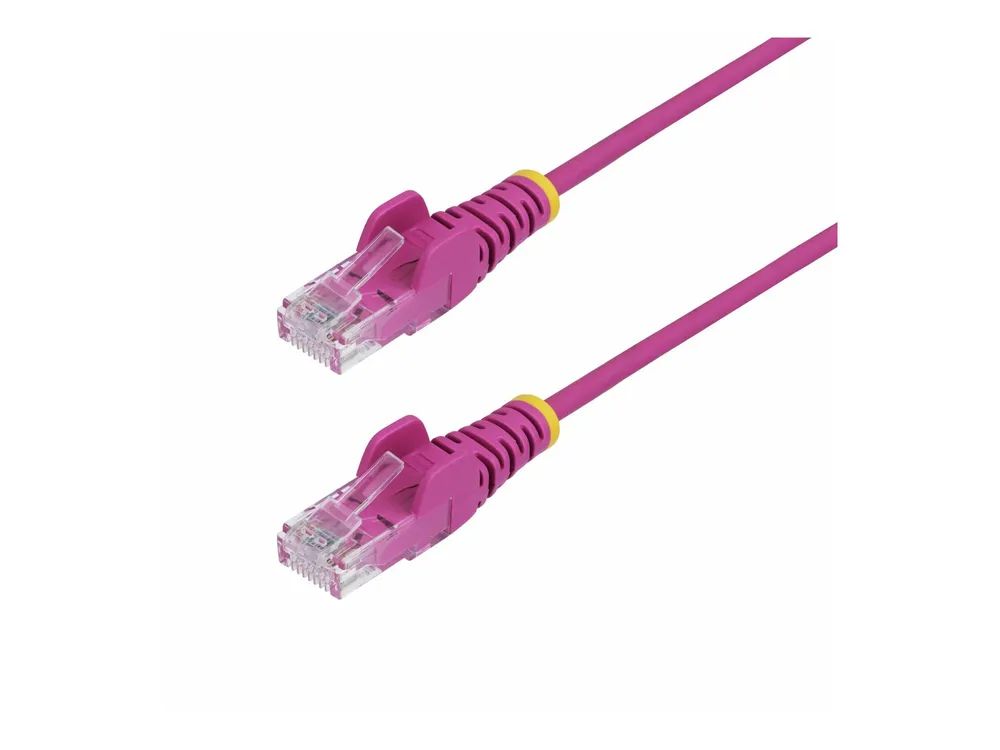 StarTech.com 1m Pink Slim CAT6 Ethernet Cable, Snagless, 28AWG, LSZH - Patch-Kabel - RJ-45 (M)