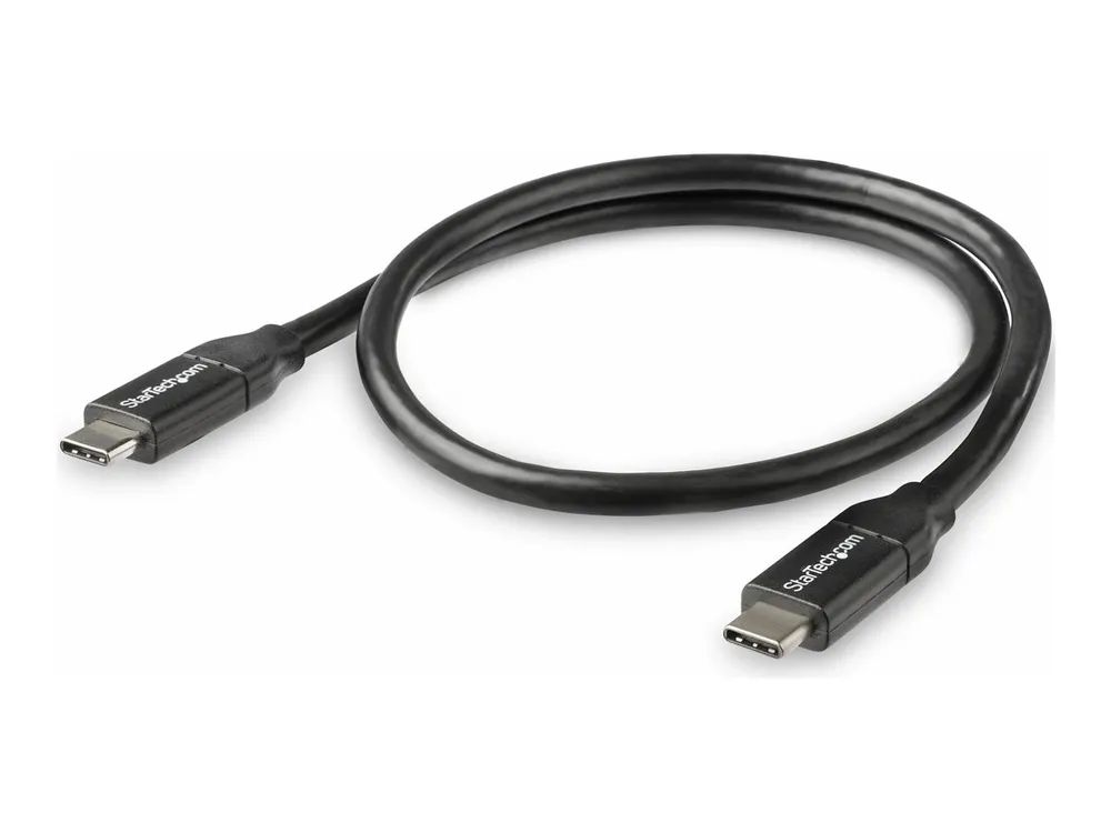 StarTech.com USB-C auf USB-C Kabel mit 5A Power Delivery - St/St - 50cm - USB 2.0 - USB-IF zertifiziert - USB Typ C Kabel - USB-Kabel - 24 pin USB-C (M)