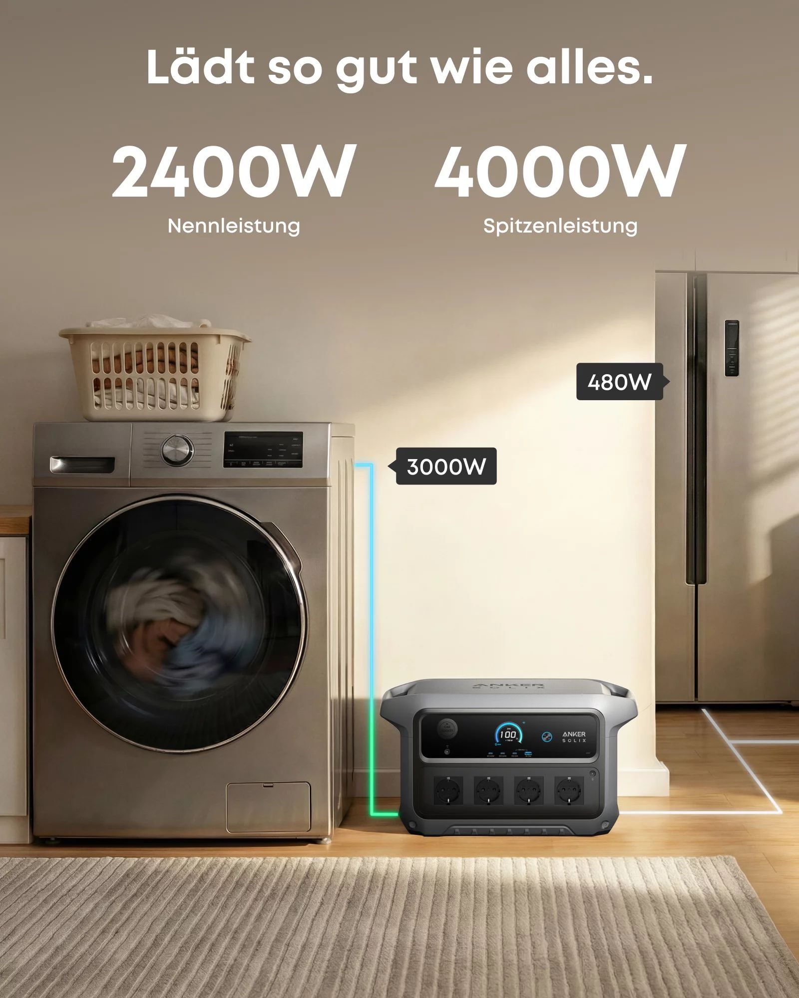 Anker SOLIX C2000 Gen 2 Portable Power Station