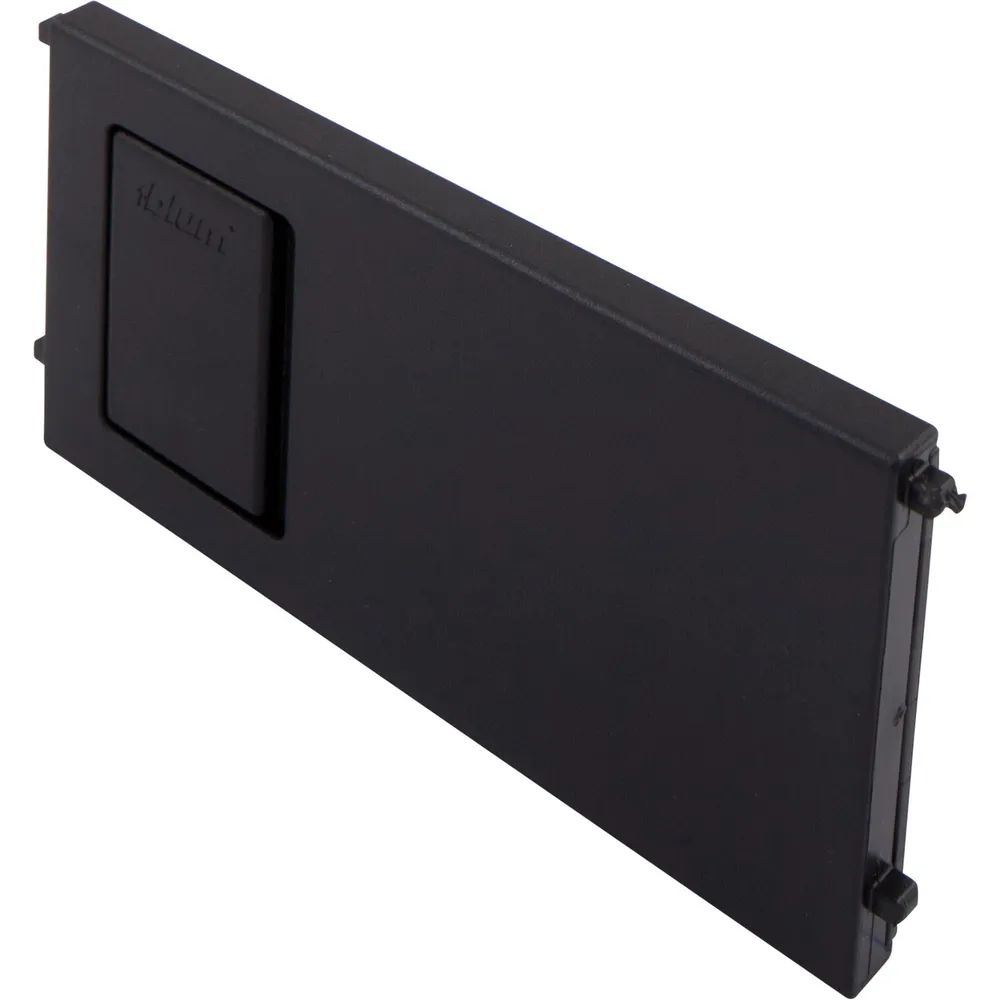 BLUM AMBIA-LINE Querteiler zu Schubkastenrahmen schmal, B100mm, KS Carbonschwarz
