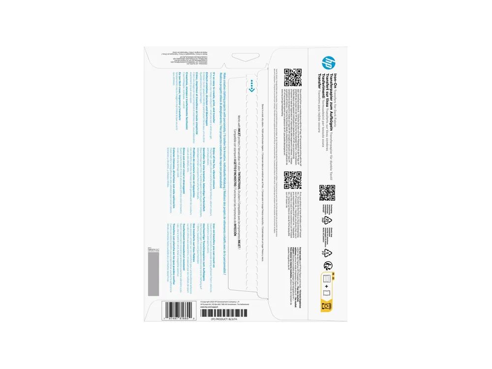 HP Matt - A4 (210 x 297 mm) 10 Blatt Transferpapier