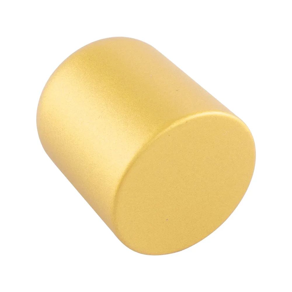 Estamp Möbelknopf Mini R ø 25, Tiefe 28 mm, Zinkdruckguss gold matt lackiert