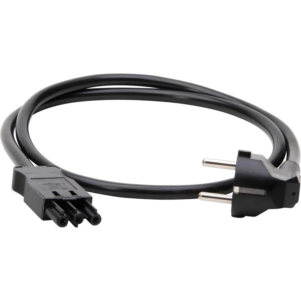 Heinrich Kopp Kopp 1 Stück Netzkabel Schwarz 226401047 - Strom/Netzteil